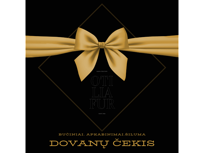 Speciali dovanų kortelė apsipirkimui 500eur